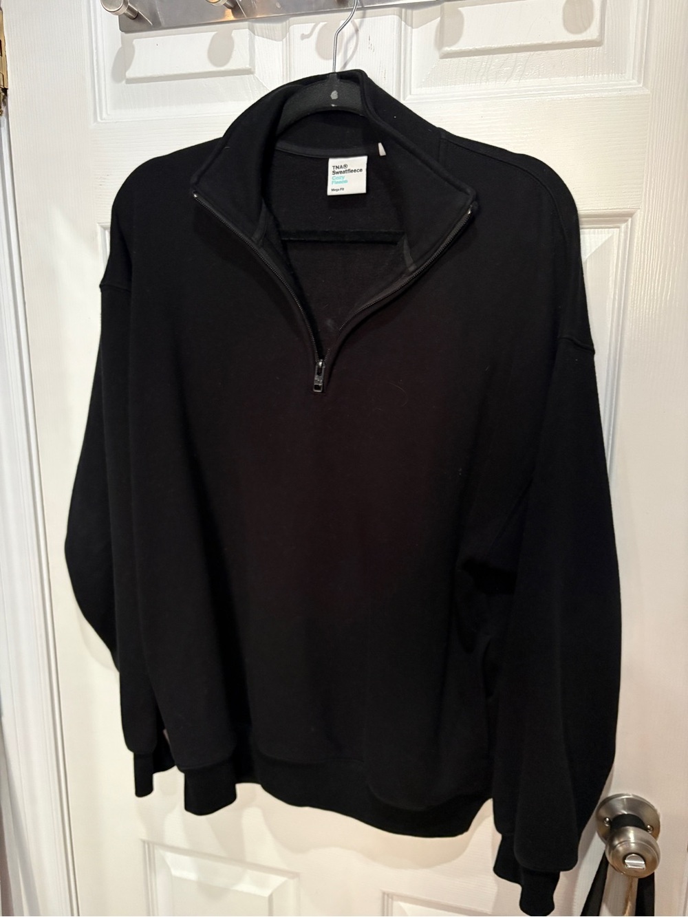 tna cozy fleece mega quarter zip